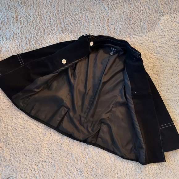 Black Pea Coat, International Concepts, Medium - Picture 4 of 9
